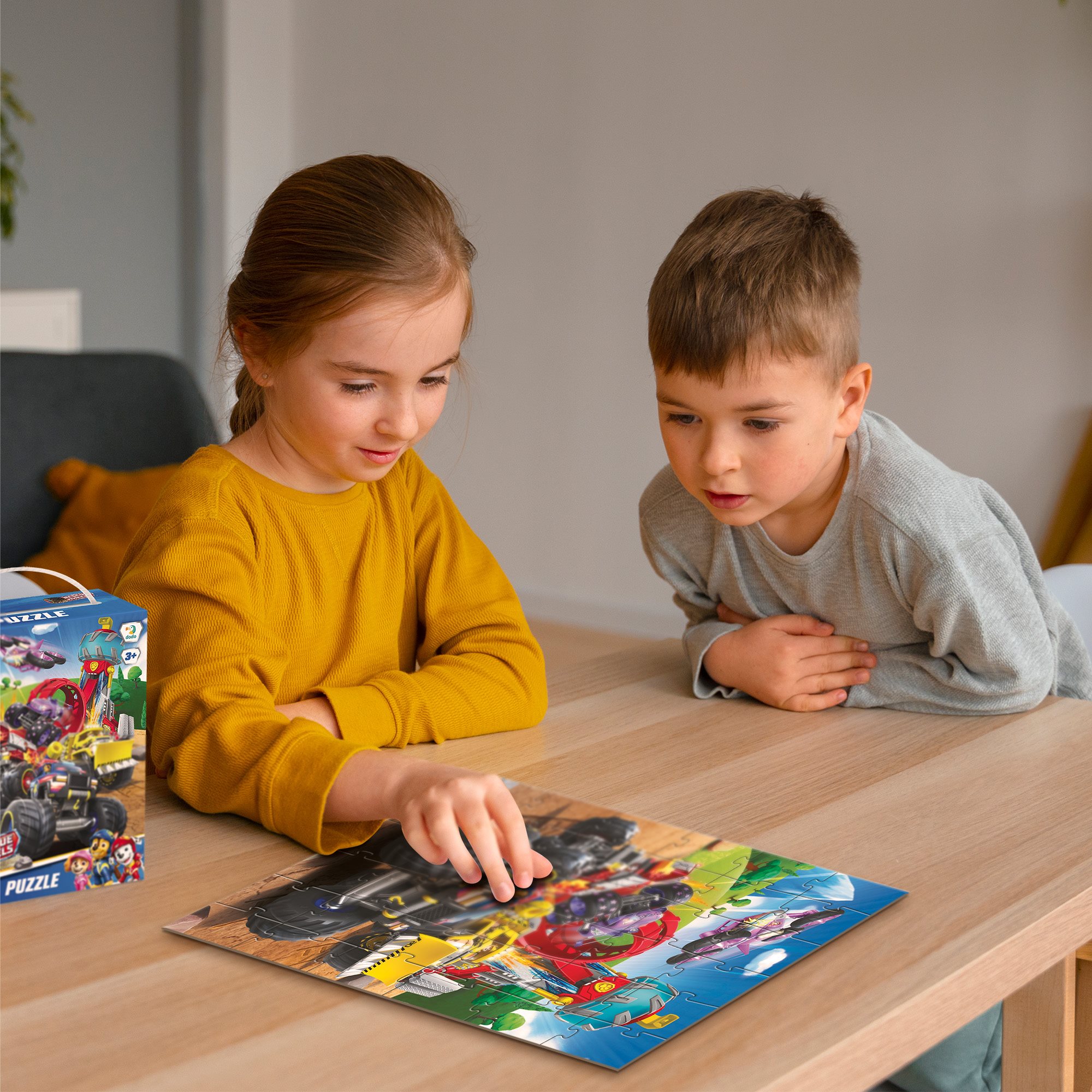 DODO Puzzle Tlapková patrola: Na plný plyn 48 dílků