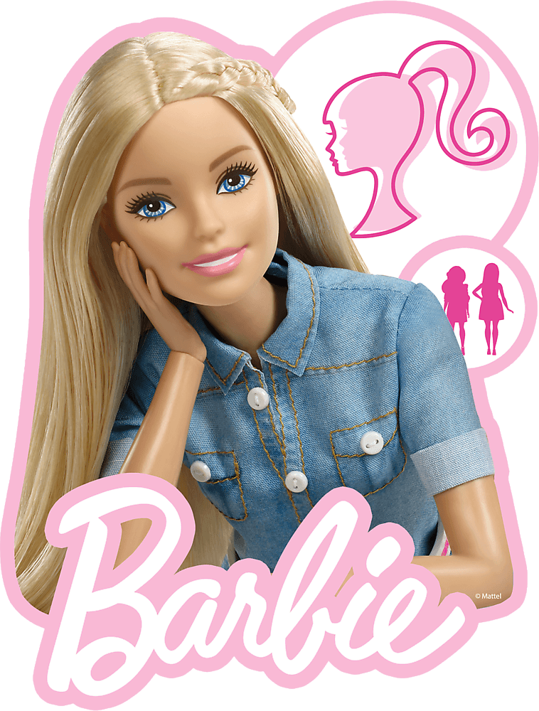 TREFL Wood Craft Junior puzzle Krásná Barbie 50 dílků