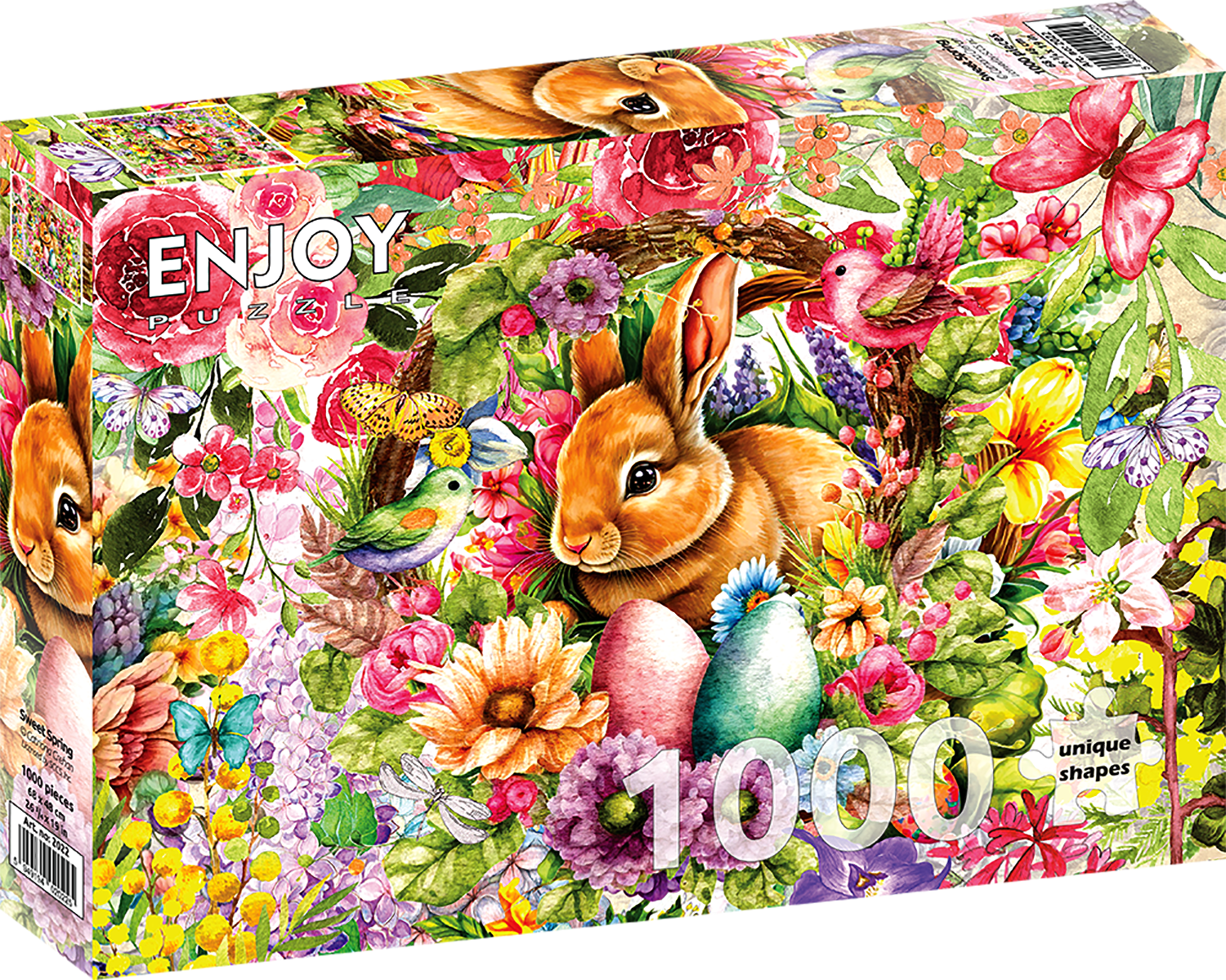 ENJOY Puzzle Sladké jaro 1000 dílků