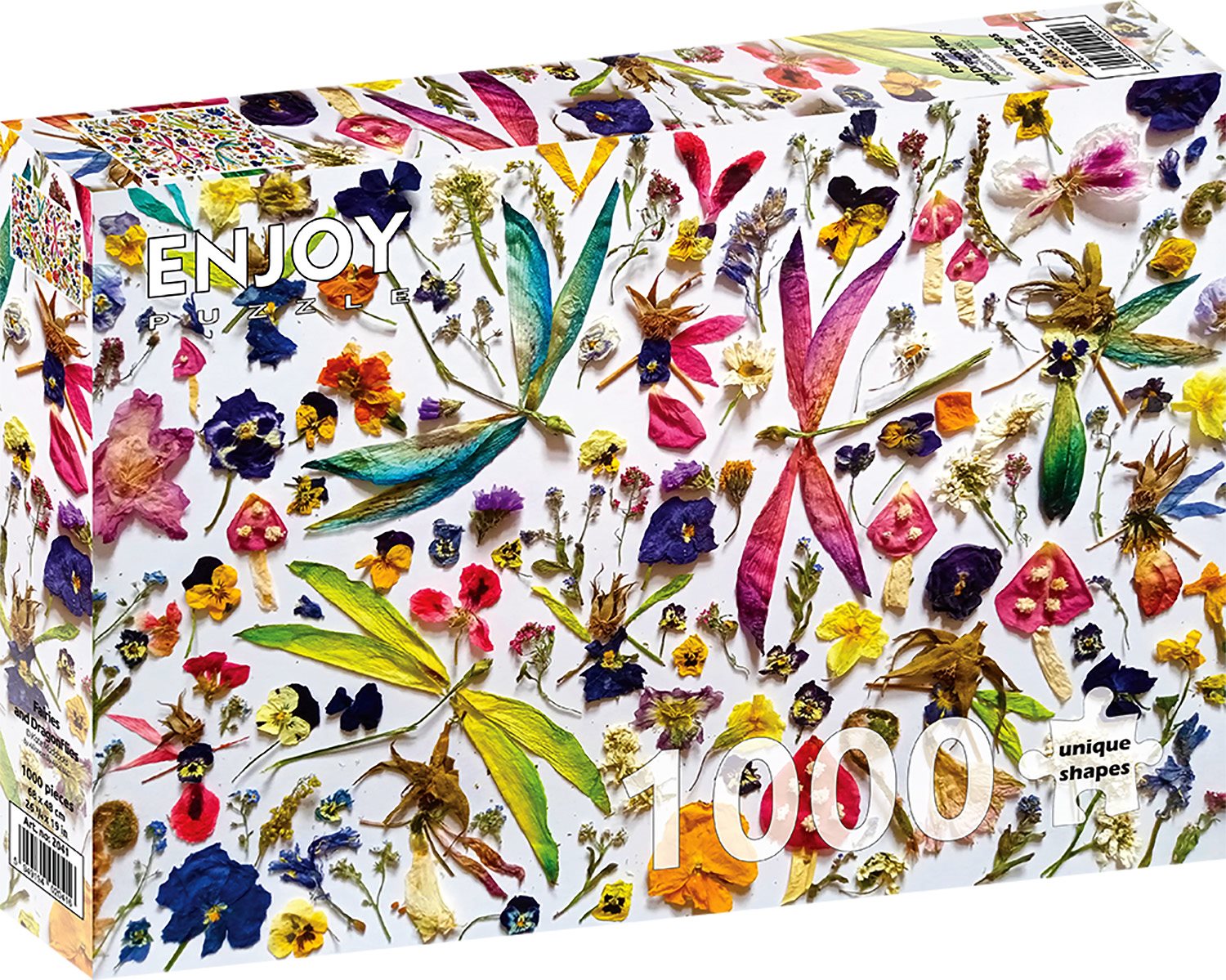 ENJOY Puzzle Víly a vážky 1000 dílků