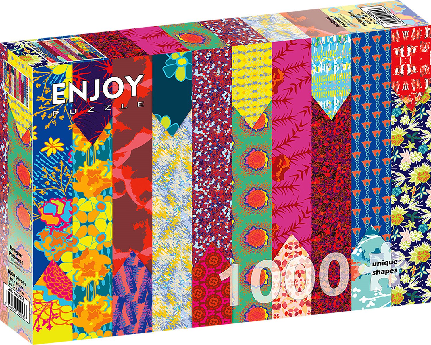 ENJOY Puzzle Designové vzory č.1 1000 dílků