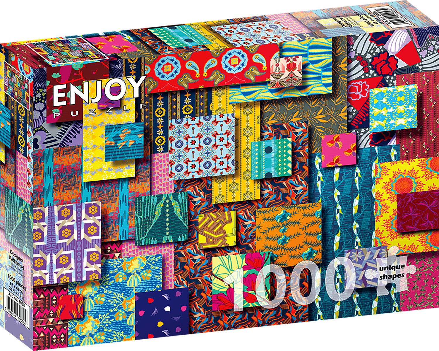ENJOY Puzzle Designové vzory č.4 1000 dílků