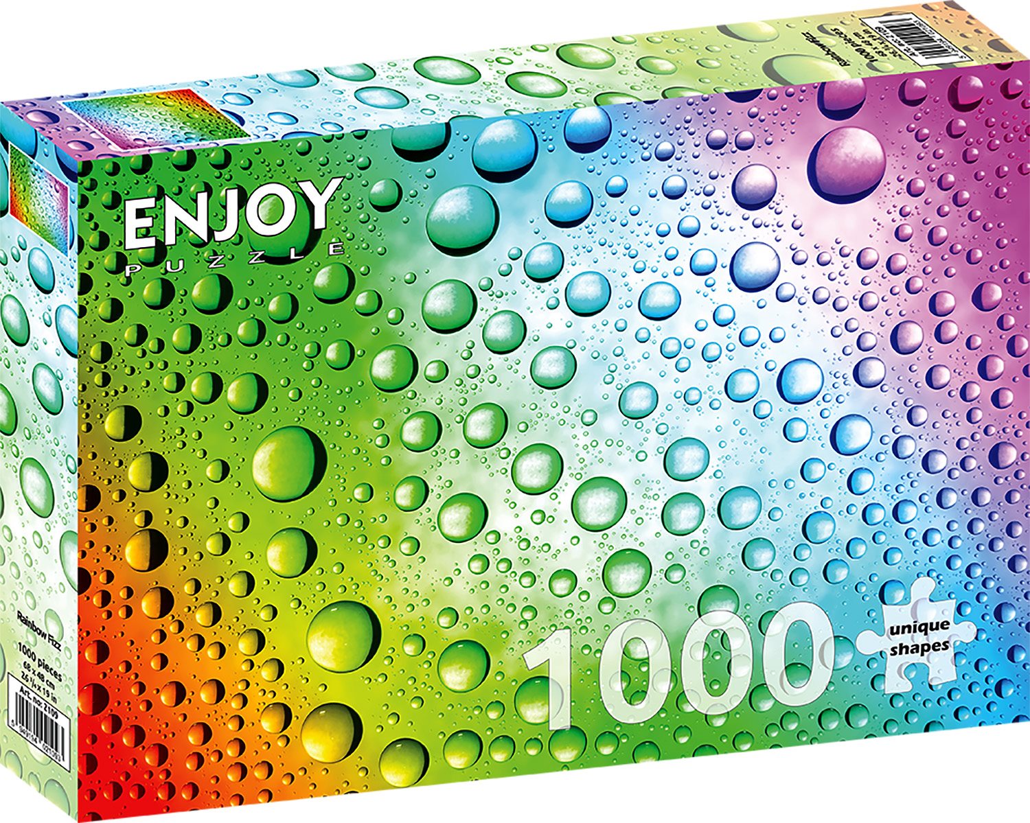 ENJOY Puzzle Duhový deštík 1000 dílků