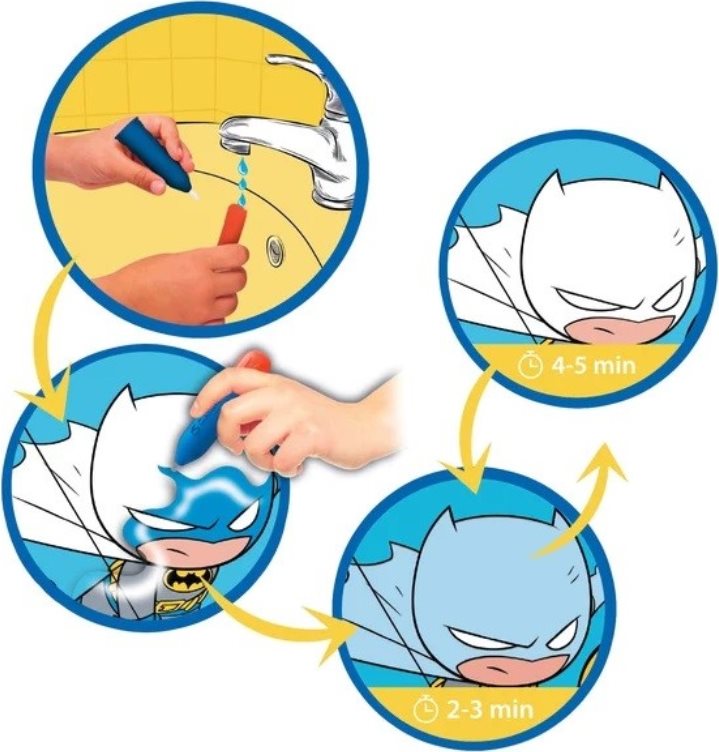 CLEMENTONI Puzzle s malováním vodou Water Magic: Spiderman 30 dílků