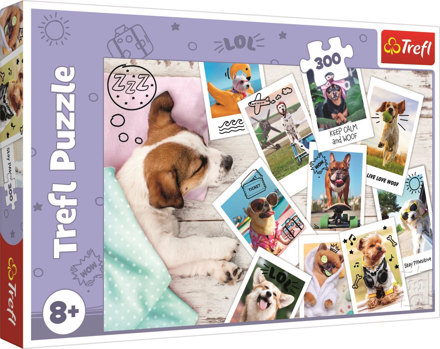 TREFL Puzzle Fotky z dovolené 300 dílků