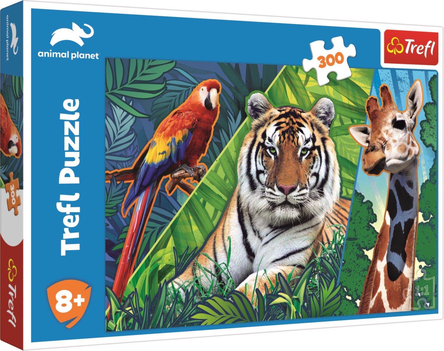 TREFL Puzzle Animal Planet: Úžasná zvířata 300 dílků