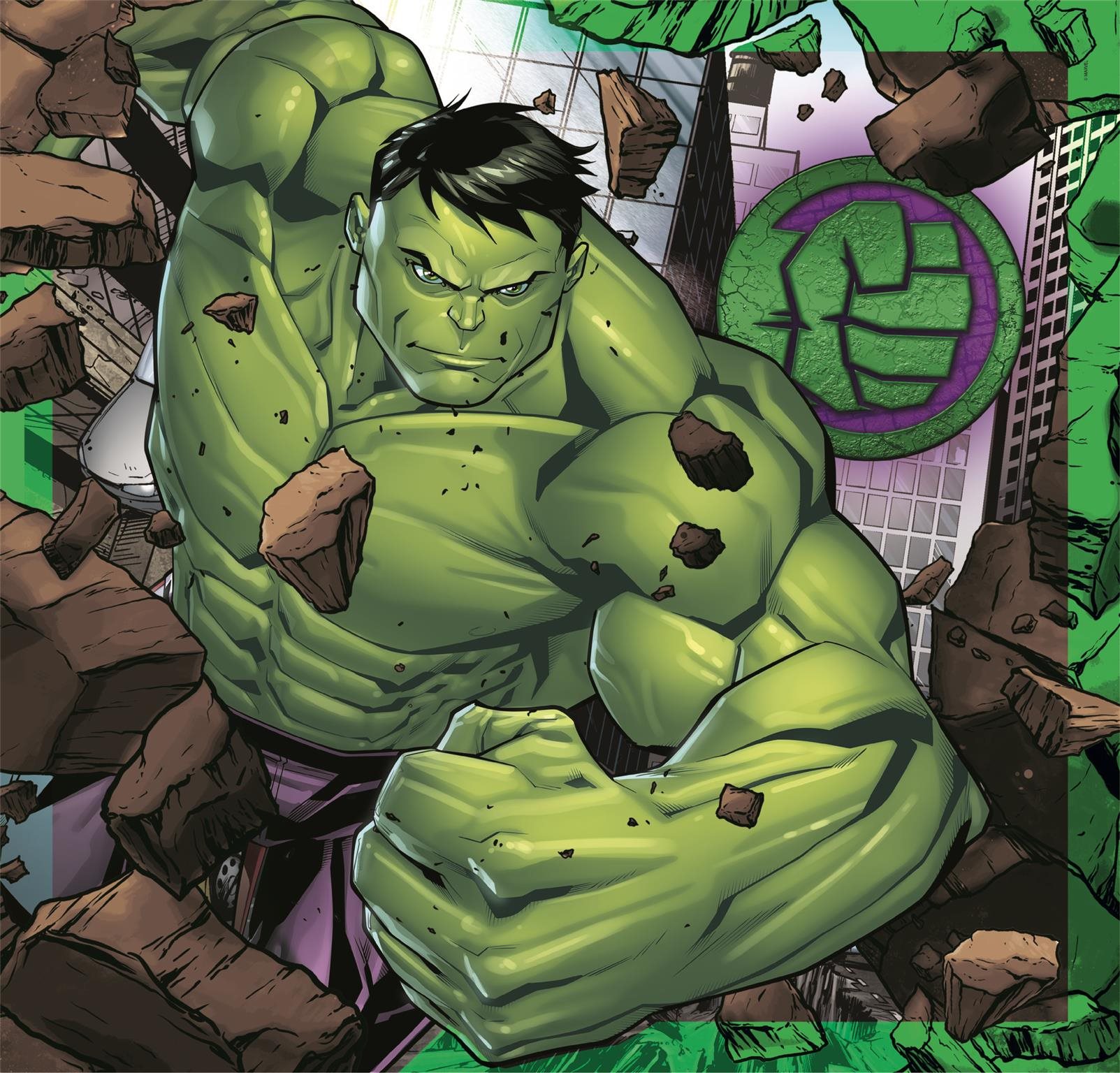 CLEMENTONI Puzzle Avengers 3x48 dílků