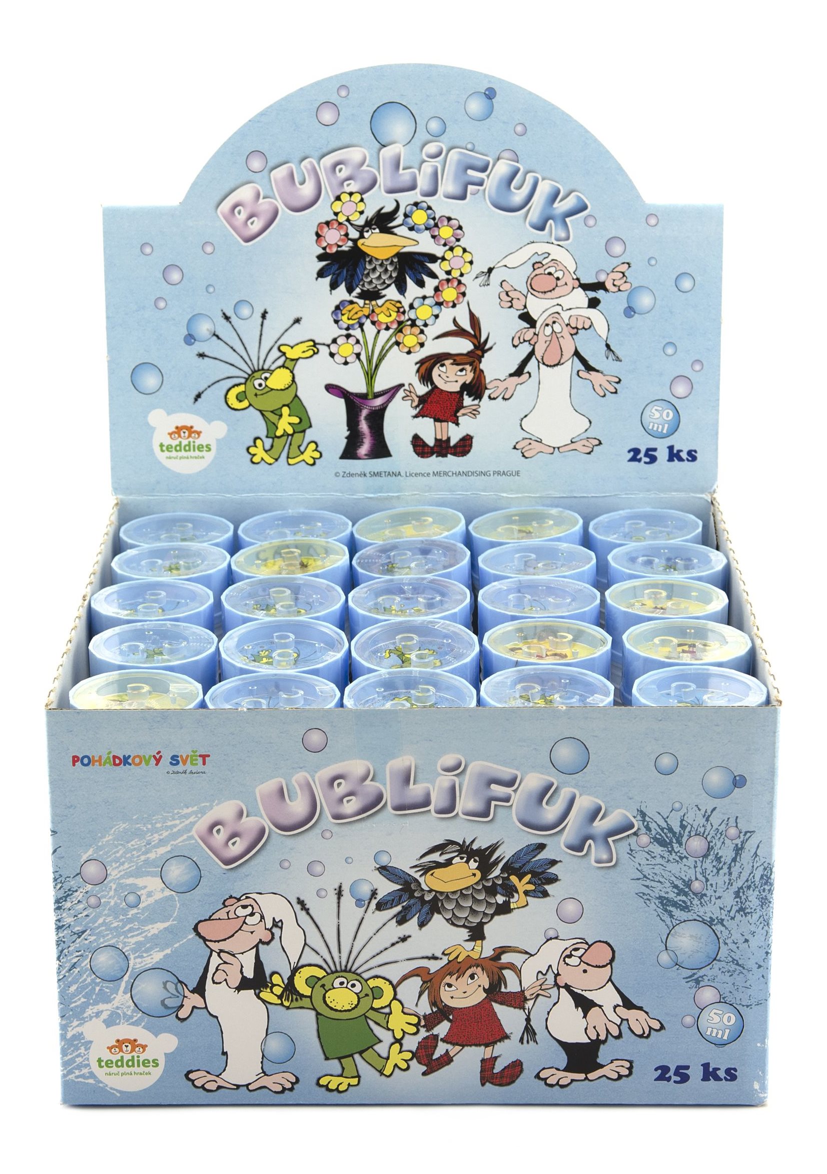 TEDDIES Bublifuk Pojď s námi do pohádky 1ks (mix)