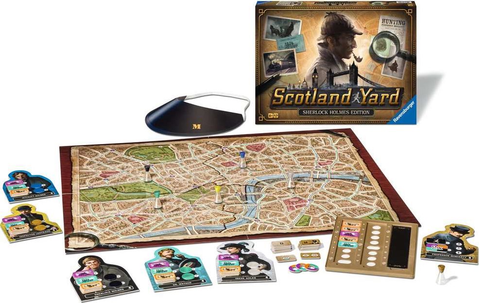 RAVENSBURGER Hra Scotland Yard Sherlock Holmes