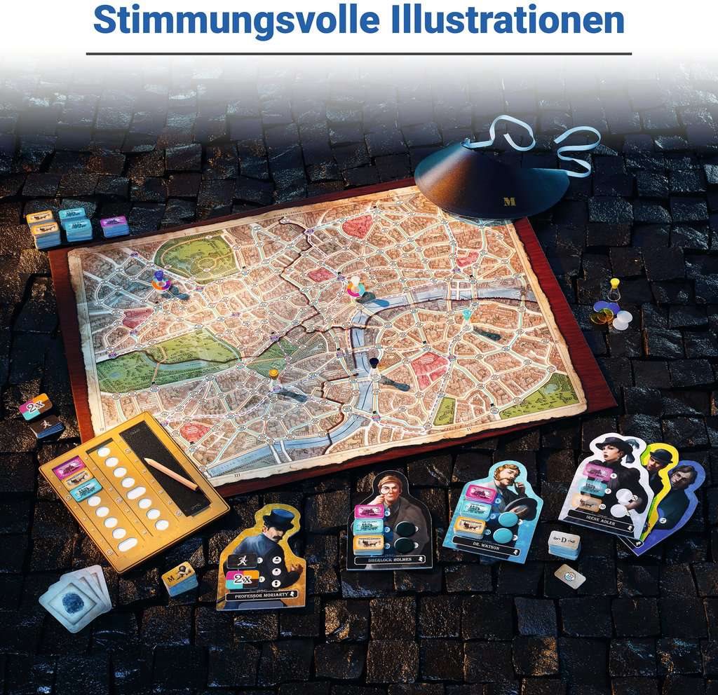 RAVENSBURGER Hra Scotland Yard Sherlock Holmes