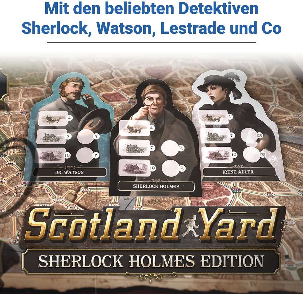 RAVENSBURGER Hra Scotland Yard Sherlock Holmes