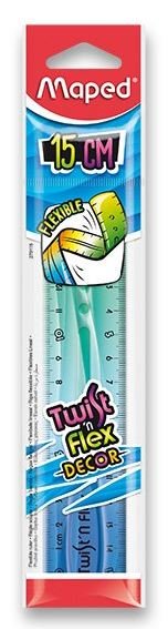 MAPED Pravítko Twist'n Flex duhové 15 cm (mix)