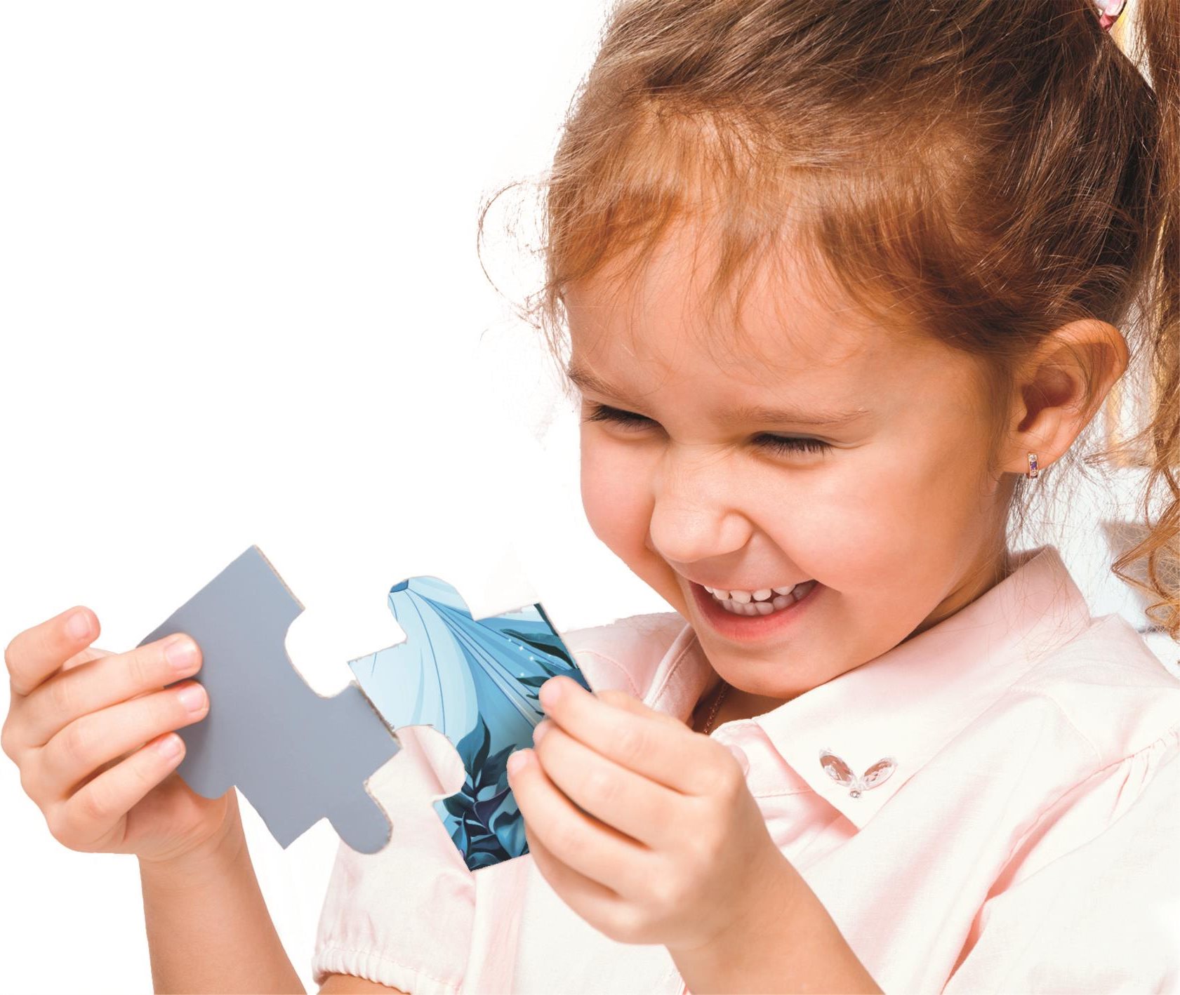 CLEMENTONI Puzzle Veselí jednorožci MAXI 24 dílků