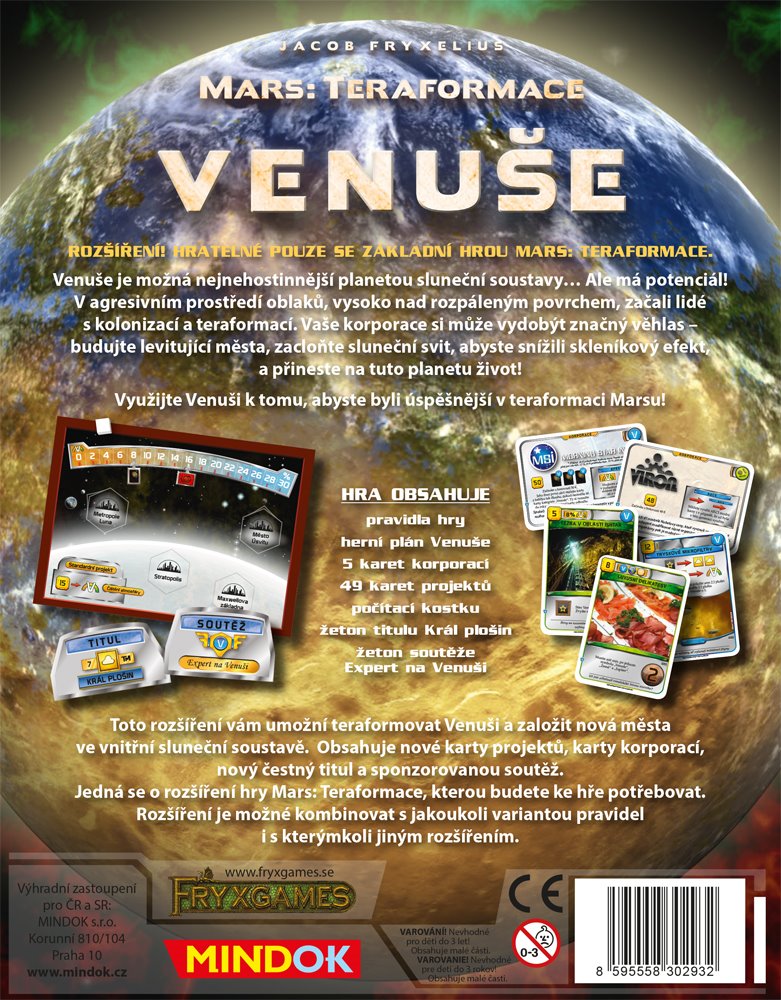 MINDOK Mars: Teraformace - Venuše (rozšíření)