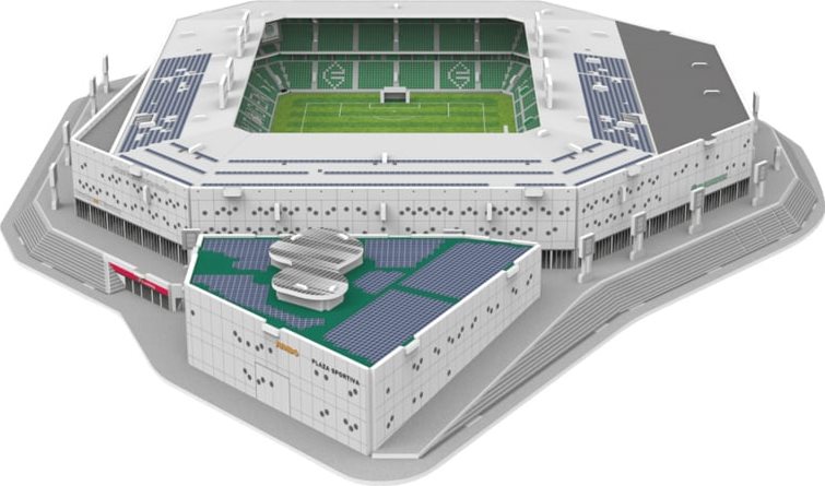 3D PUZZLE STADIUM 3D puzzle Stadion Hitachi Capital Mobility - FC Groningen 111 dílků