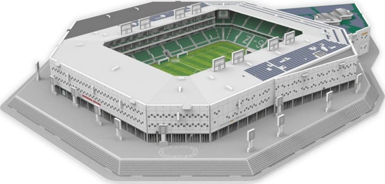 3D PUZZLE STADIUM 3D puzzle Stadion Hitachi Capital Mobility - FC Groningen 111 dílků