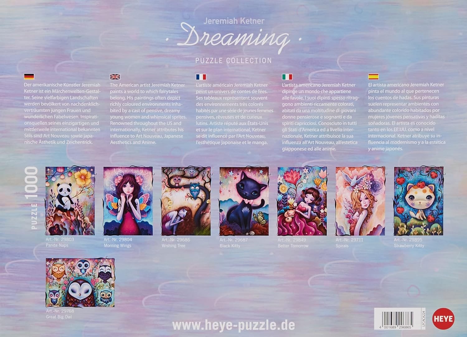 HEYE Puzzle Dreaming: Strom přání 1000 dílků