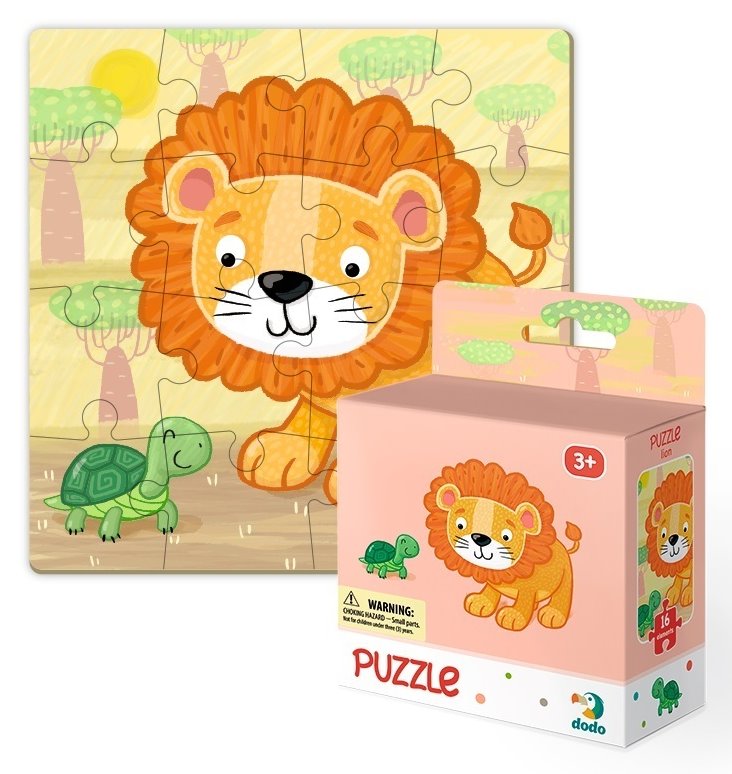 DODO Puzzle Lev 16 dílků