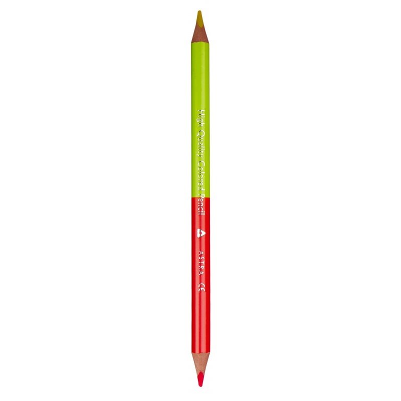 ASTRA Trojhranné oboustranné pastelky JUMBO 12 ks,24 barev