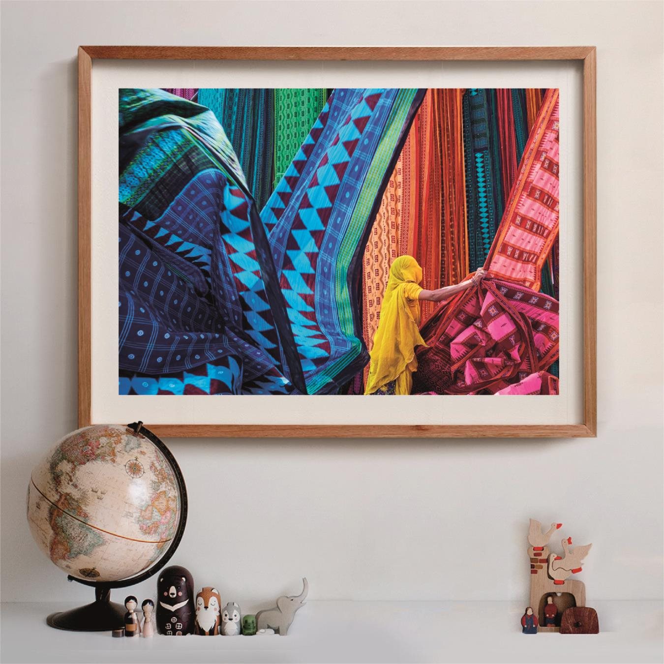 CLEMENTONI Puzzle Vlající látky 1500 dílků