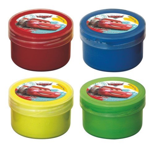 ASTRA Prstové barvy Auta 4 x 50 ml