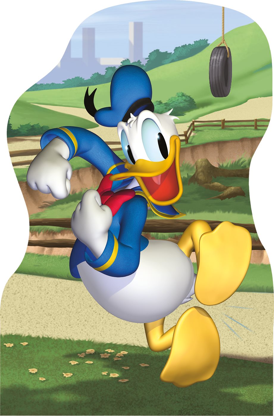 DINO Puzzle Mickey a přátelé ve městě 4x54 dílků