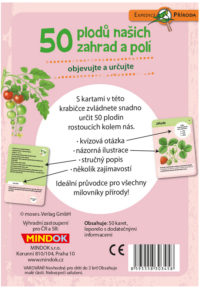 MINDOK Expedice příroda: 50 plodů našich zahrad a polí