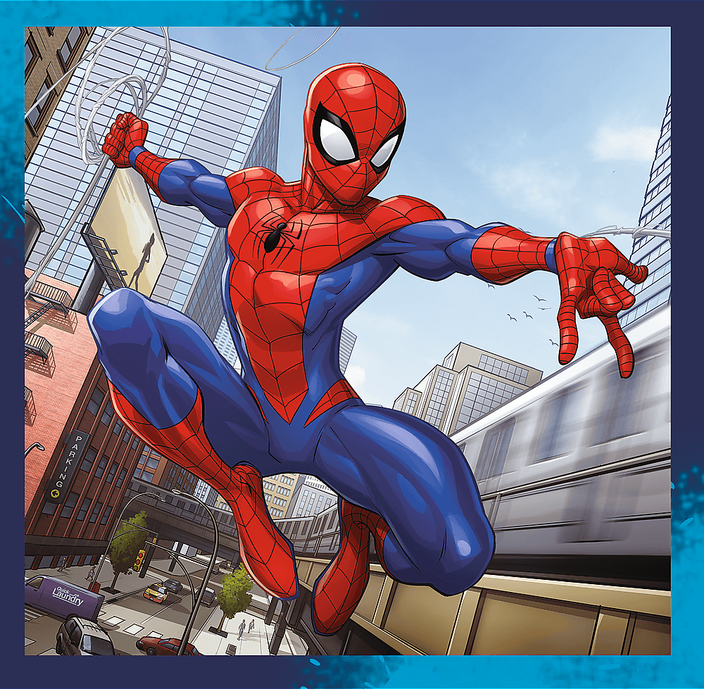 TREFL Puzzle Spiderman 3v1 (20,36,50 dílků)
