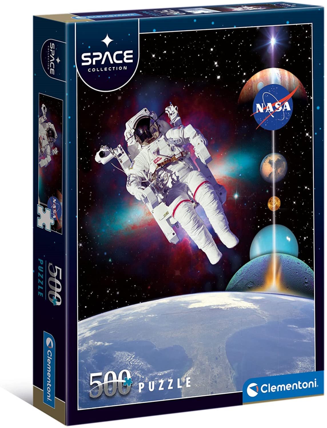 CLEMENTONI Puzzle Space: NASA 500 dílků