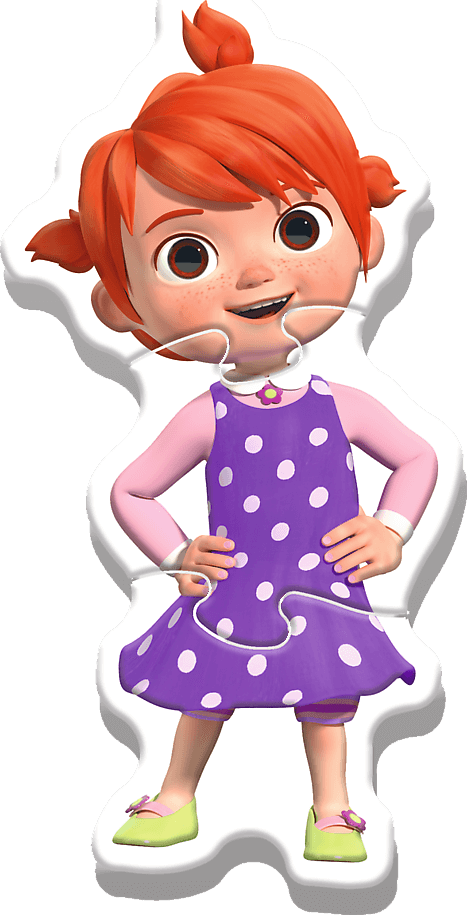 TREFL Baby puzzle Cocomelon 4v1 (2,3,4,5 dílků)