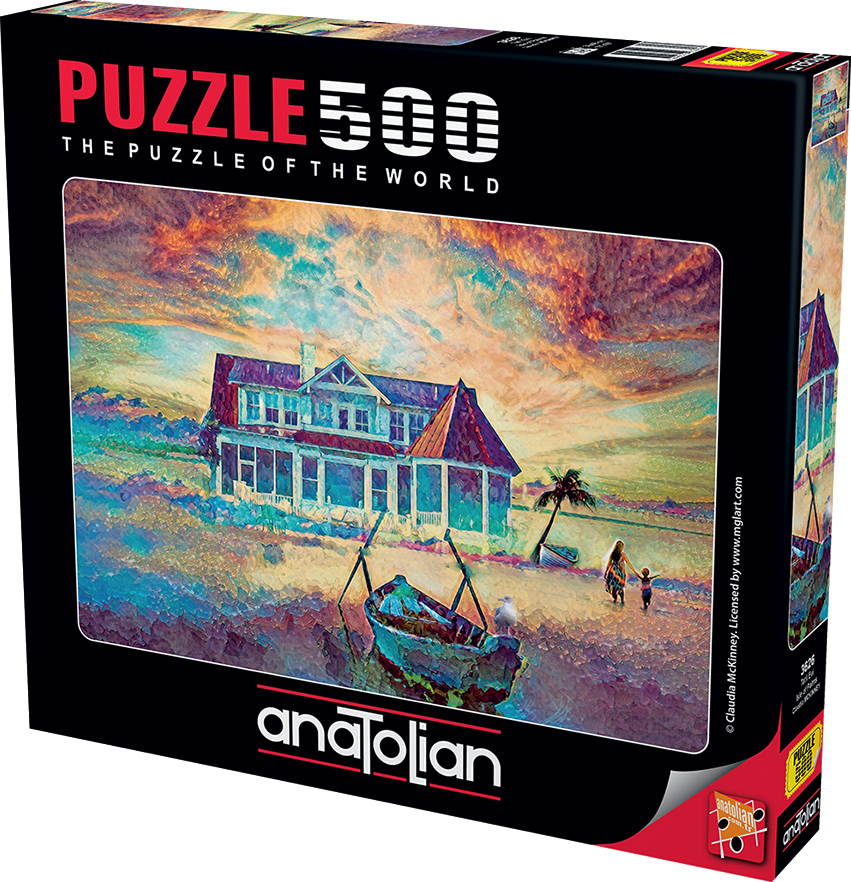 ANATOLIAN Puzzle Palmový ostrůvek 500 dílků
