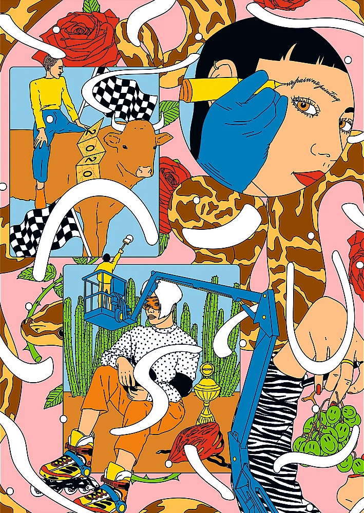 TREFL Puzzle UFT Velvet Soft Touch: Žádná bolest, žádné malby 500 dílků