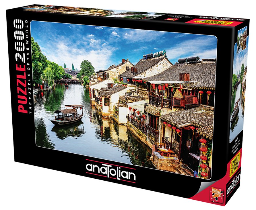ANATOLIAN Puzzle Starobylé městečko Xitang 2000 dílků