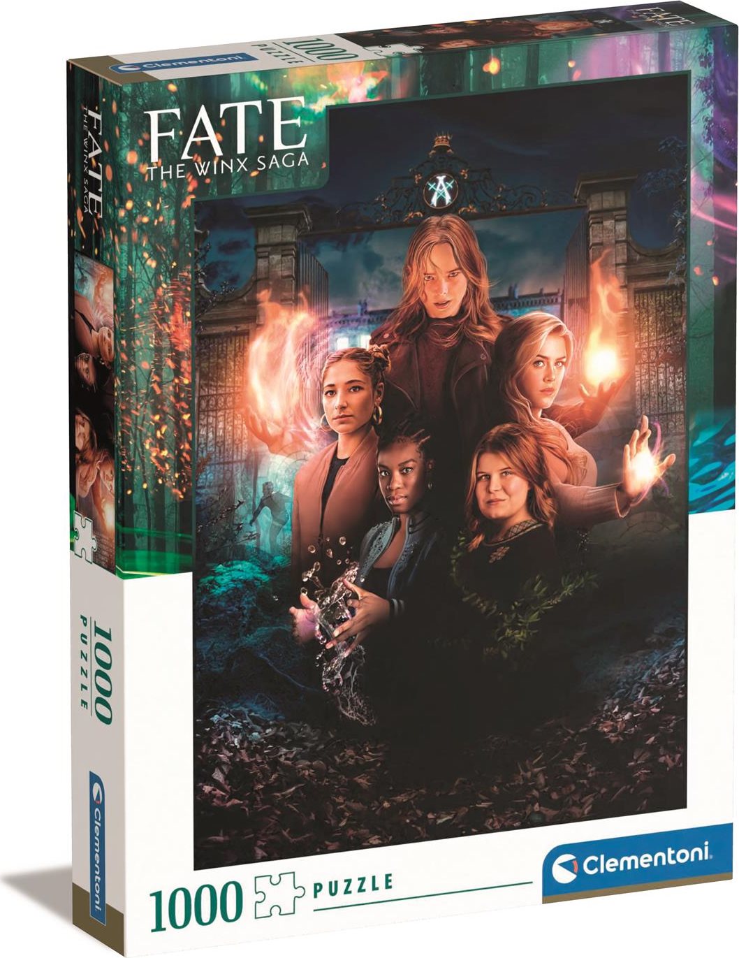 CLEMENTONI Puzzle Winx Saga: Osud 1000 dílků