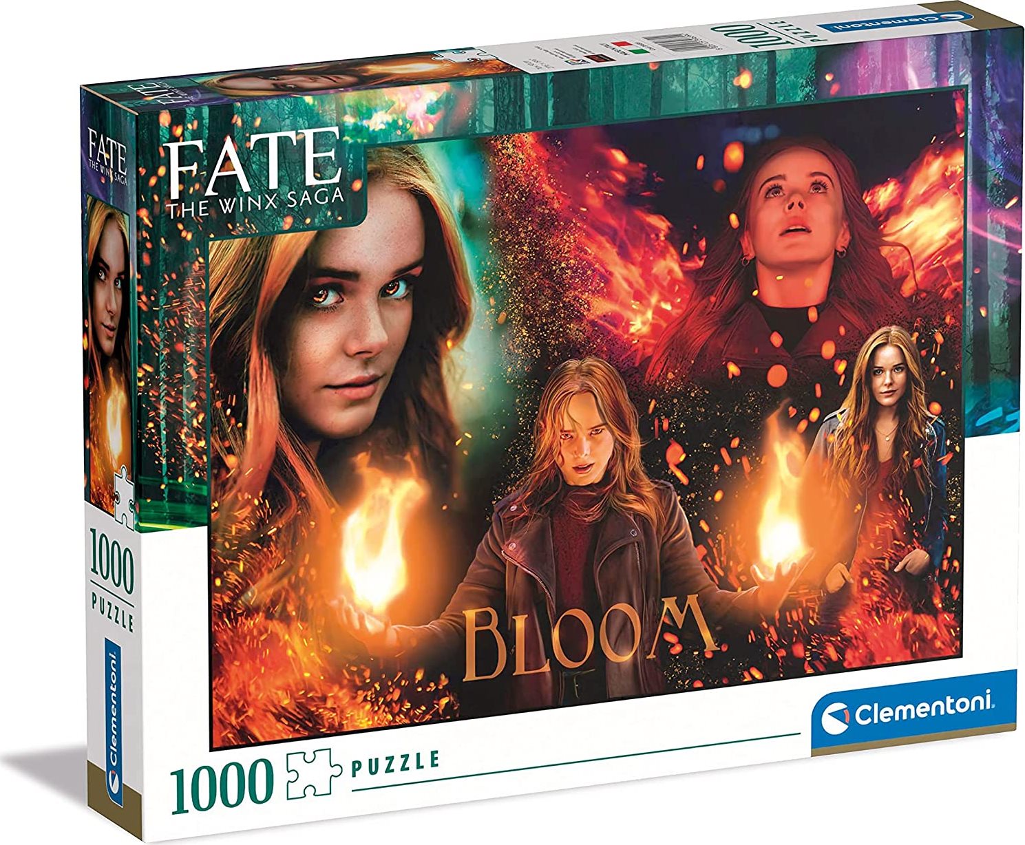 CLEMENTONI Puzzle Winx Saga: Osud 1000 dílků