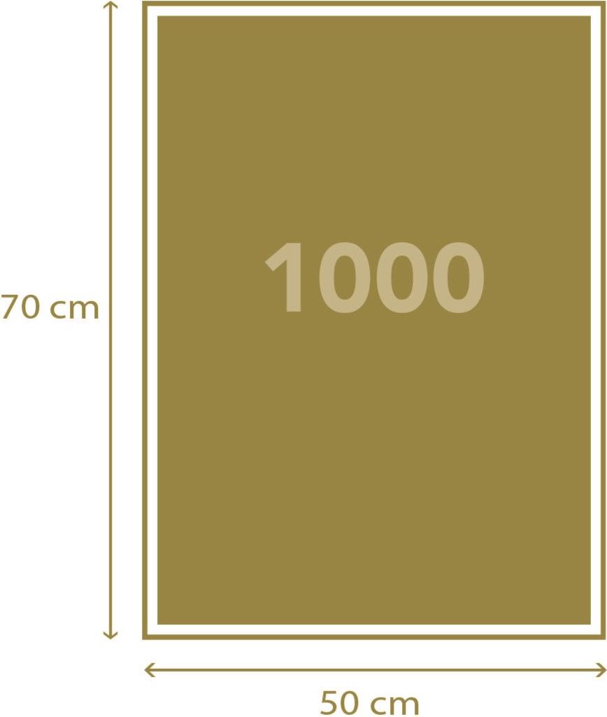 CLEMENTONI Puzzle 65 let Barbie 1000 dílků