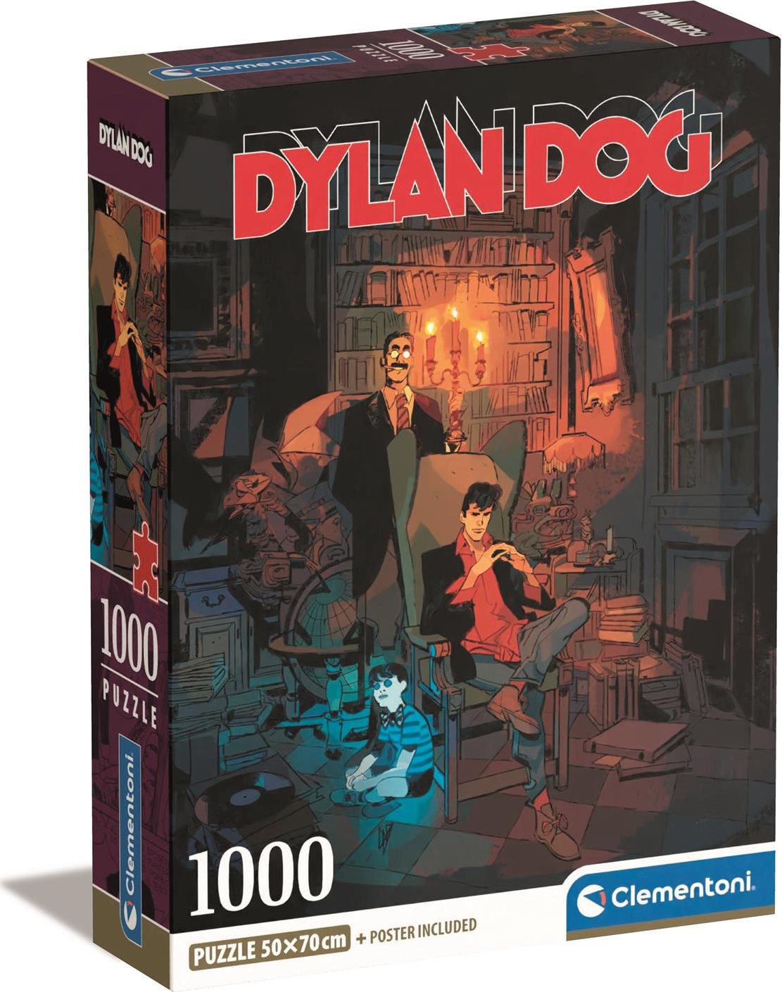 CLEMENTONI Puzzle Dylan Dog 1000 dílků