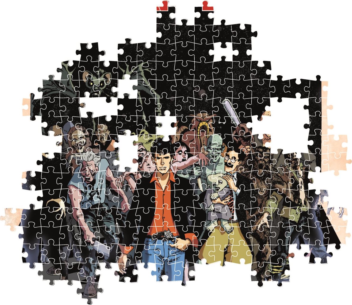 CLEMENTONI Puzzle Dylan Dog: Noční můry 1000 dílků
