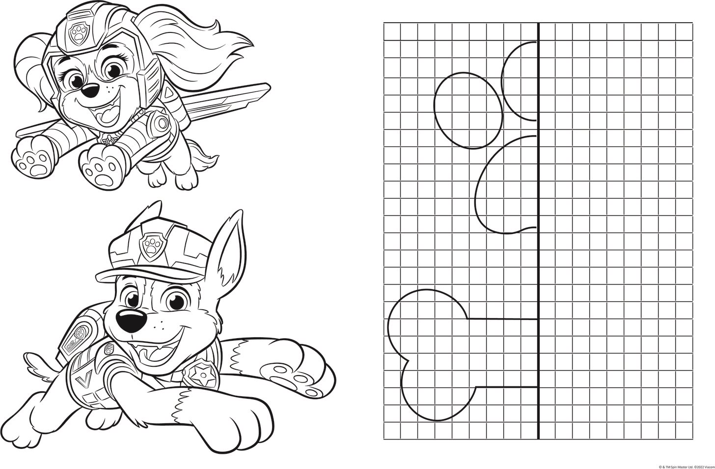 TREFL Oboustranné puzzle Tlapková patrola: Nová výzva SUPER MAXI 24 dílků