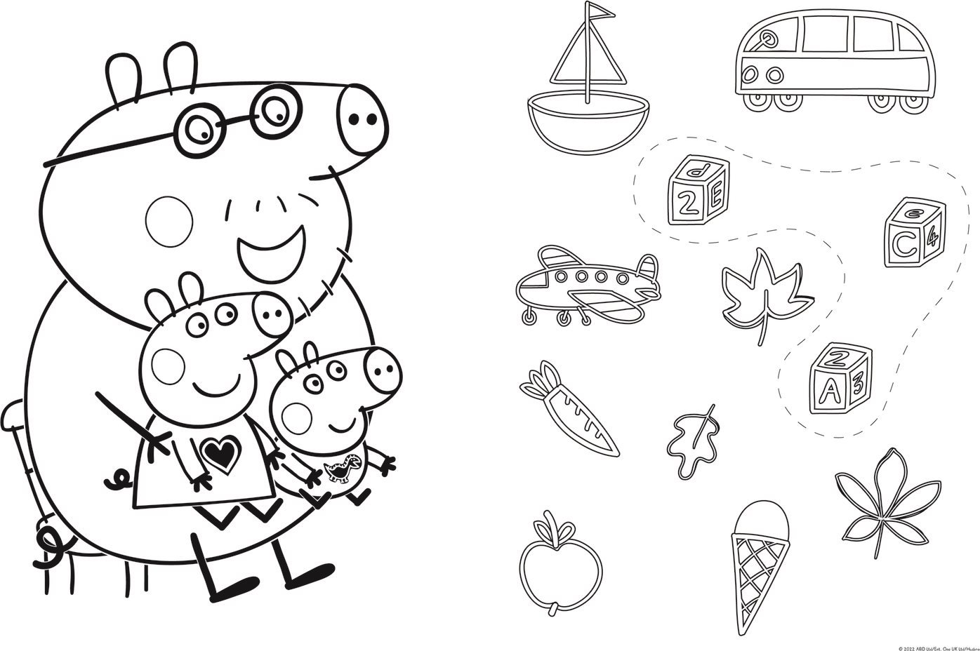 TREFL Oboustranné puzzle Prasátko Peppa SUPER MAXI 24 dílků