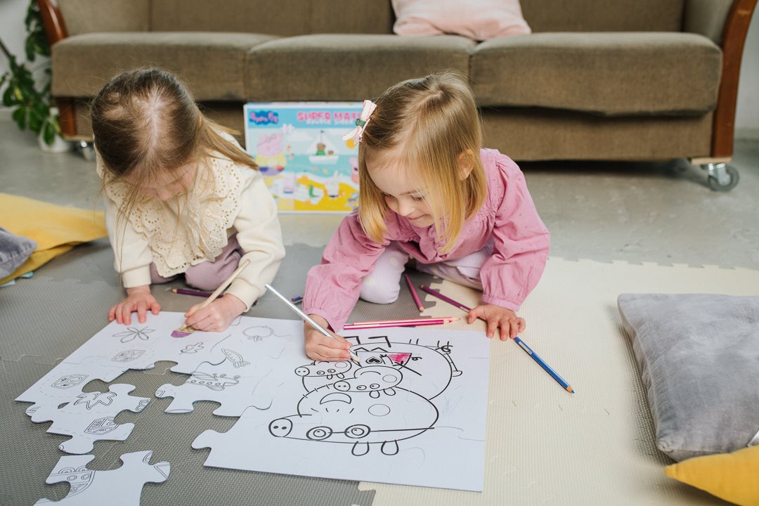 TREFL Oboustranné puzzle Prasátko Peppa SUPER MAXI 24 dílků