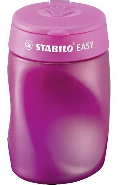 STABILO EASYsharpener Ořezávátko pro leváky růžové