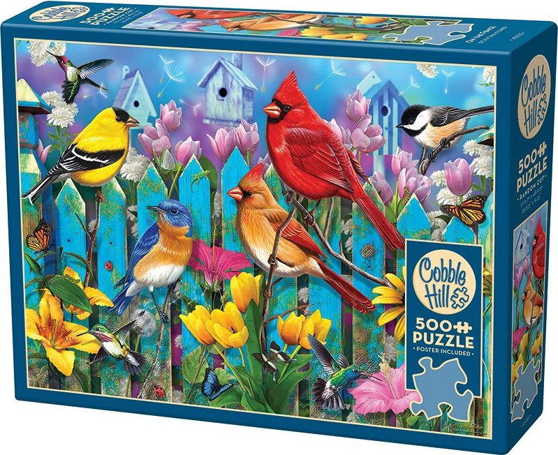 COBBLE HILL Puzzle Na plotě 500 dílků