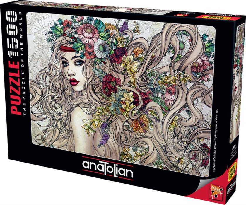 ANATOLIAN Puzzle Síla květin 1500 dílků