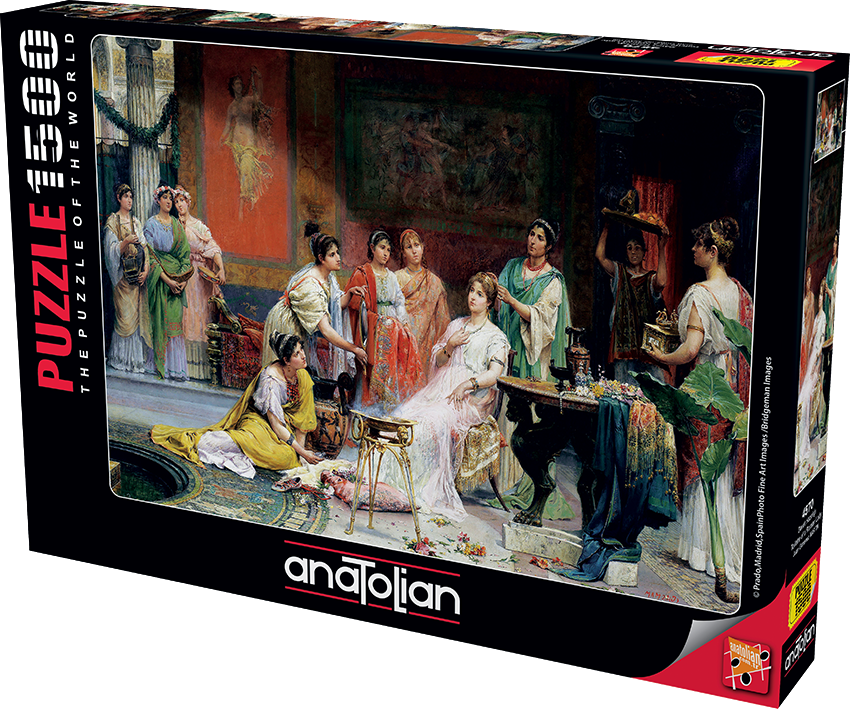ANATOLIAN Puzzle Toaleta římské dámy 1500 dílků
