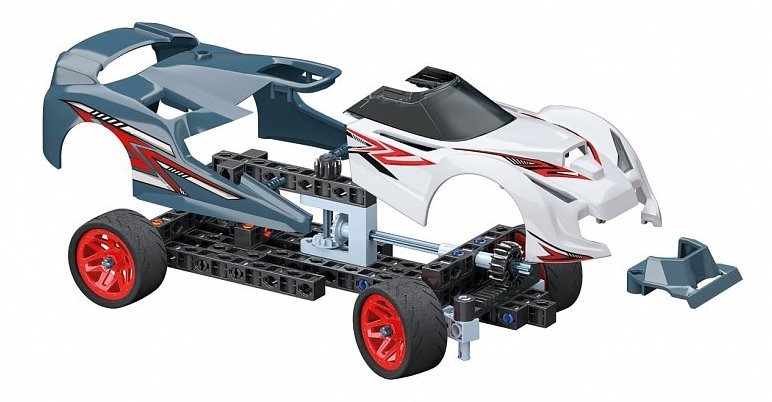 CLEMENTONI Science&Play Mechanická laboratoř Závodní auto Supercar