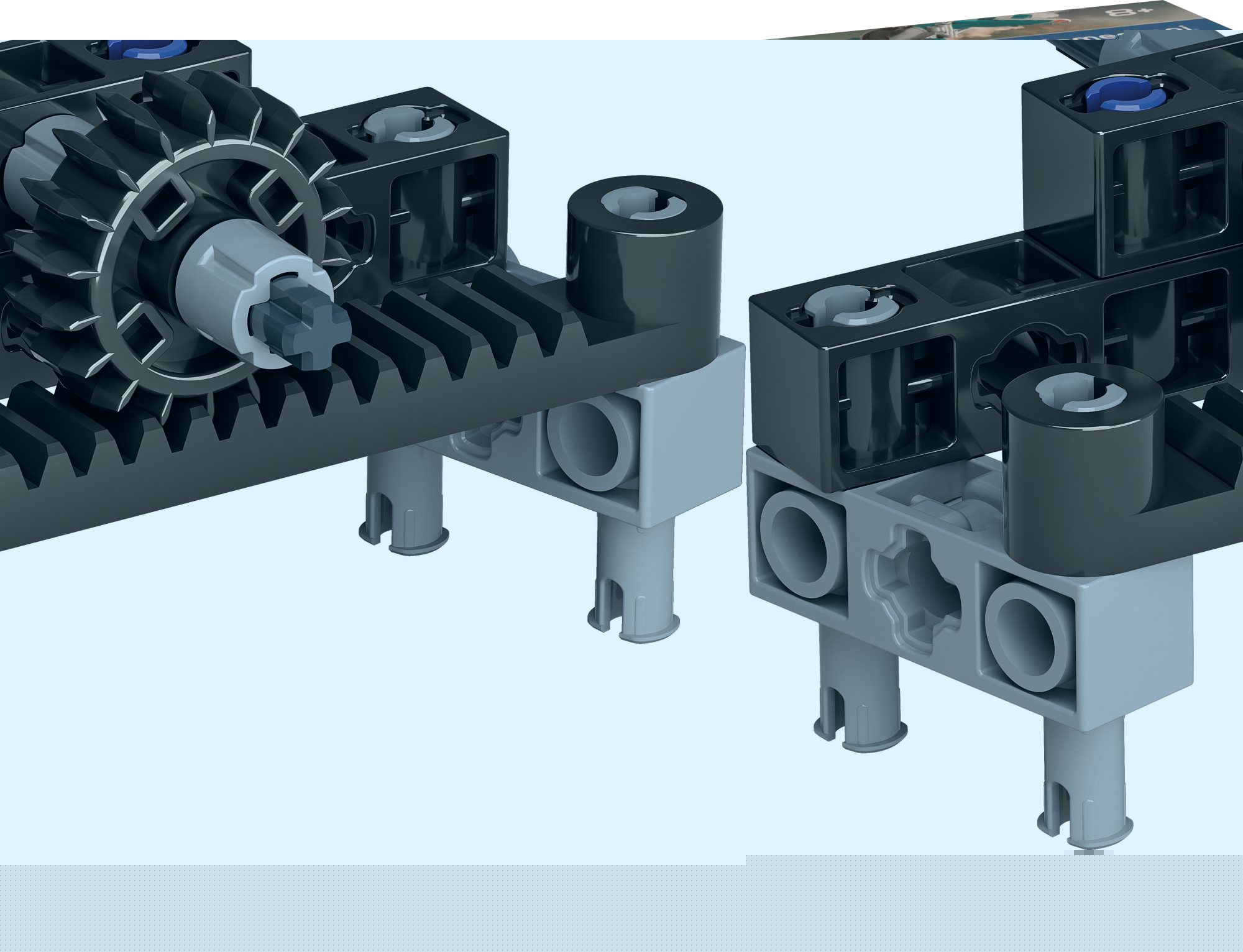 CLEMENTONI Science&Play Mechanická laboratoř Těžební auta 2v1