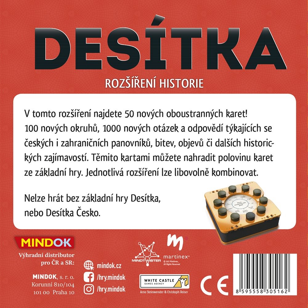 MINDOK Desítka: Historie (rozšíření)
