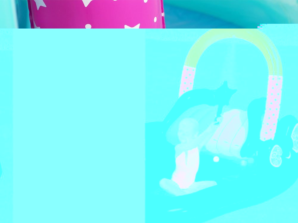 BESTWAY Nafukovací vodní park se skluzavkou Jednorožec