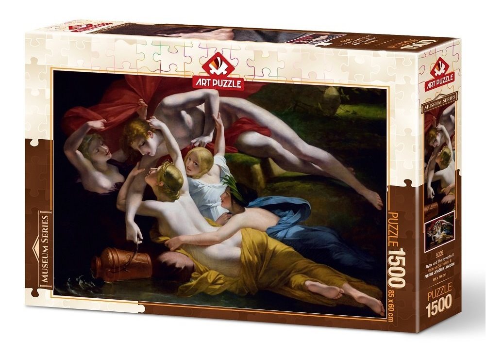 ART PUZZLE Puzzle Museum Series: Hylas a nymfy, 1812, 1500 dílků